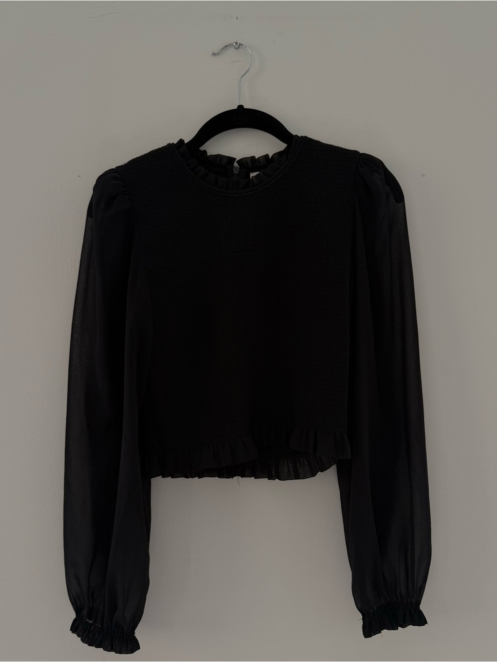 Aritzia Wilfred Black Blouse